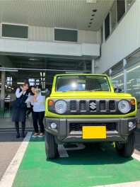 ジムニーのご納車ありがとうございます！！